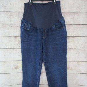 Old Navy Maternity Denim Capri Jeans Size 12